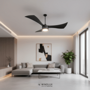 Ventilador de techo 3 aspas minimalista Windlux